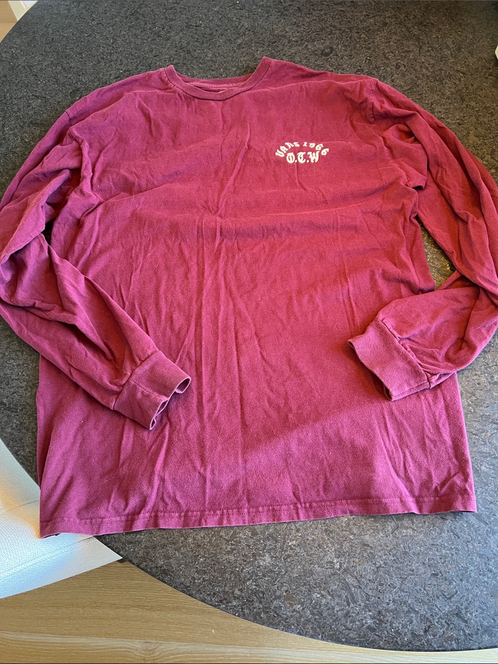 Men’s Vans Long Sleeve T-Shirt, Size L